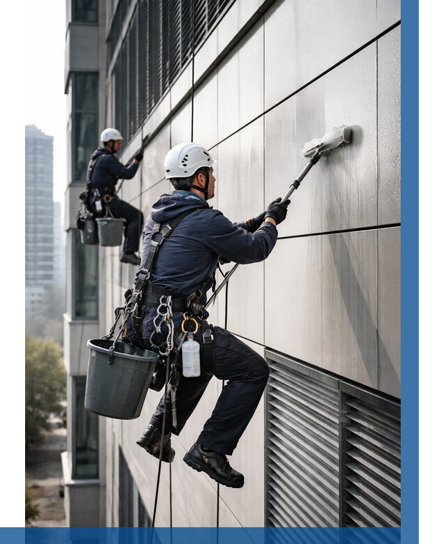 Мойка вентилируемого фасада в Курганинске от 260 р. | ВЫСОТНИК-Кгн