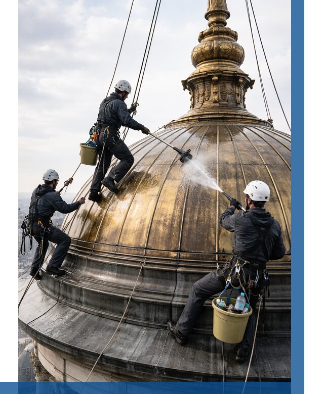 Мойка куполов и шпилей в Курганинске от 8321 р. - заказать | ВЫСОТНИК-Кгн