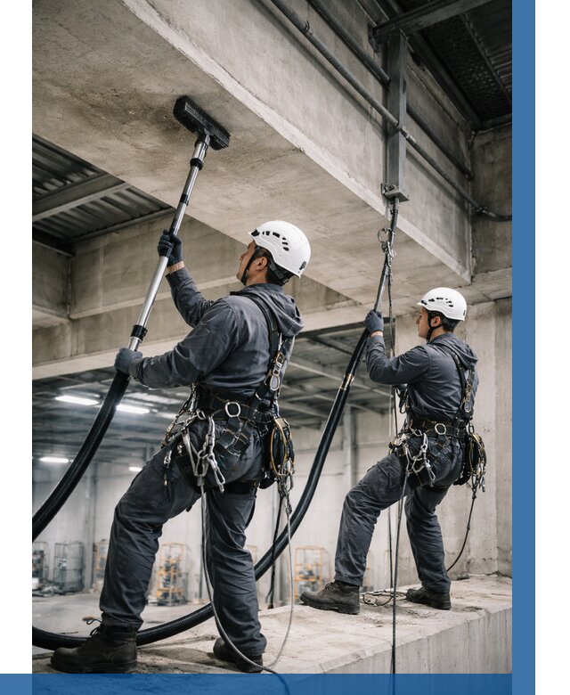 Обеспыливание потолочных конструкций в Курганинске от 260 р. |ВЫСОТНИК-Кгн