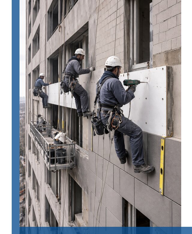 Монтаж фасадных термопанелей высокого качества в Курганинске