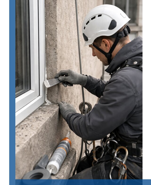 Герметизация монтажных швов окон в Курганинске с гарантией качества