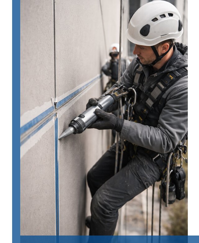 Герметизация стыков фасадных панелей в Курганинске качественно и быстро