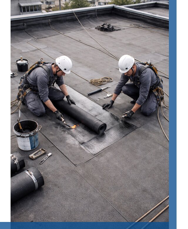 Ремонт мягкой кровли под ключ в Курганинске от 728 р. | ВЫСОТНИК-Кгн