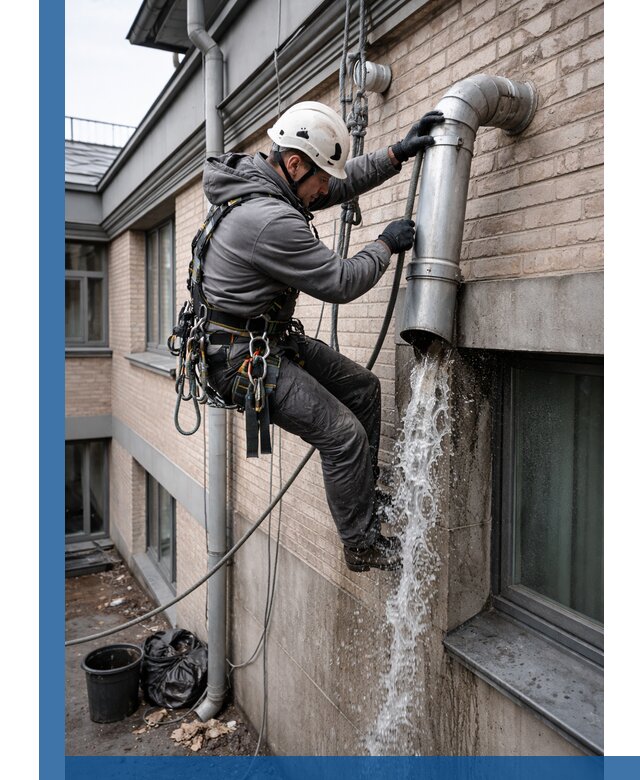 Профессиональная прочистка водосточных труб в Курганинске с гарантией