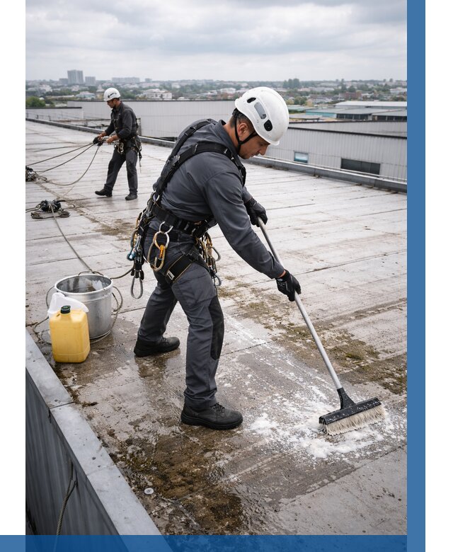 Очистка крыши по графику в Курганинске от 7801 р. | ВЫСОТНИК-Кгн