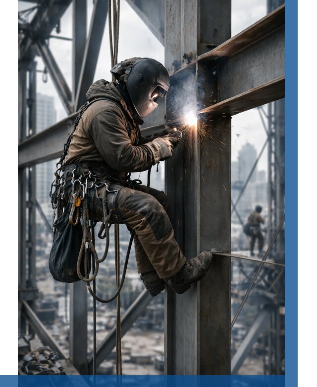 Высотные сварочные работы в Курганинске от 3640 р. | ВЫСОТНИК-Кгн