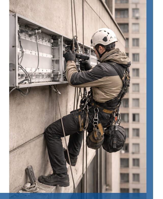 Ремонт вывески на высоте в Курганинске от 4680 р. | ВЫСОТНИК-Кгн