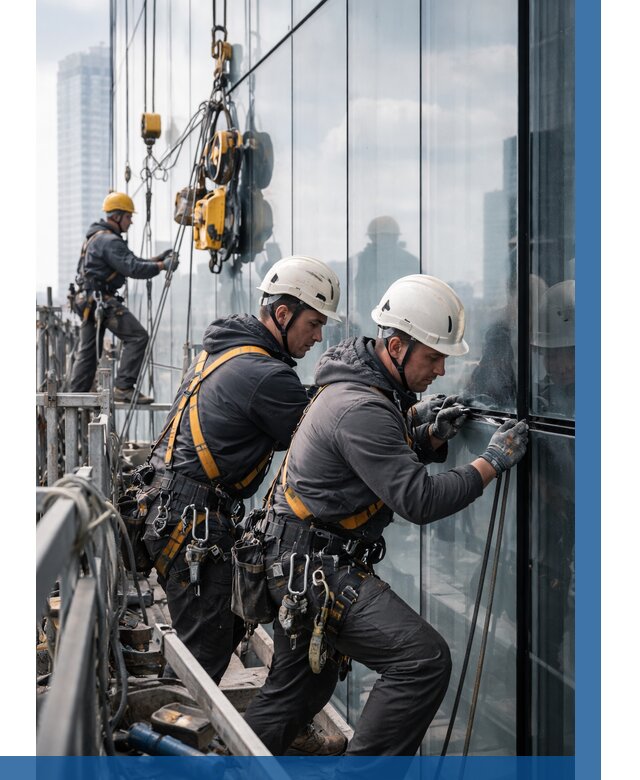 Структурное остекление фасадов в Курганинске от 9881 р. | ВЫСОТНИК-Кгн