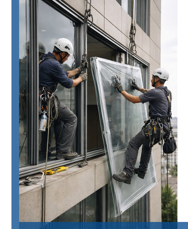 Профессиональная замена стекла в витраже в Курганинске с гарантией