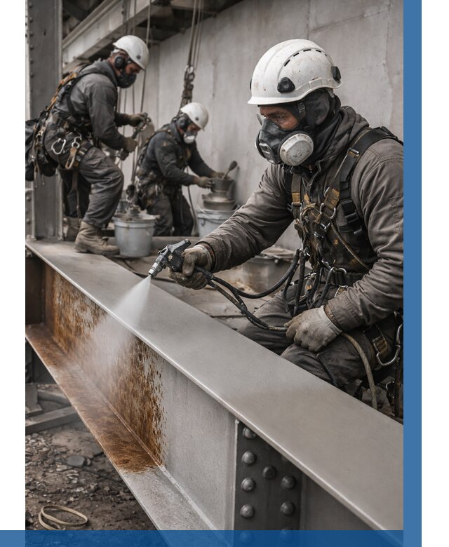 Антикоррозионная покраска металла в Курганинске от 728 р. | ВЫСОТНИК-Кгн