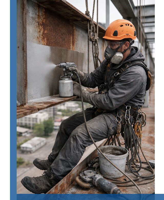 Антикоррозионная обработка металлоконструкций в Курганинске под ключ