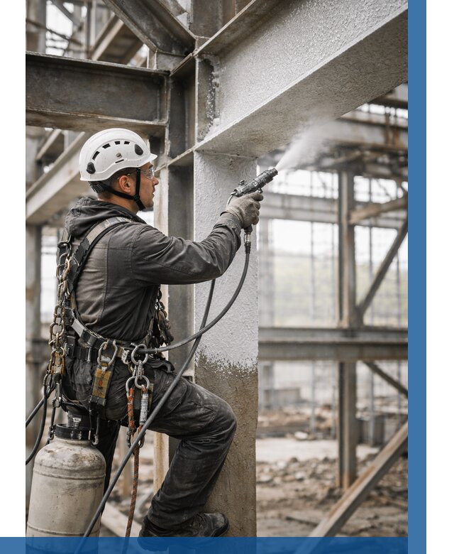 Огнезащита металлоконструкций от 780 р. | ВЫСОТНИК-Кгн в Курганинске