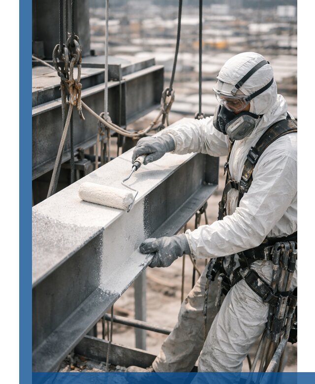 Профессиональная огнезащитная обработка металлоконструкций в Курганинске