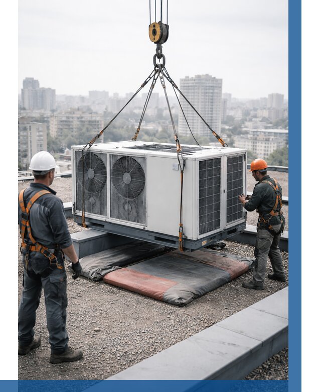 Подъем груза на крышу в Курганинске от 5201 р. | ВЫСОТНИК-Кгн заказать