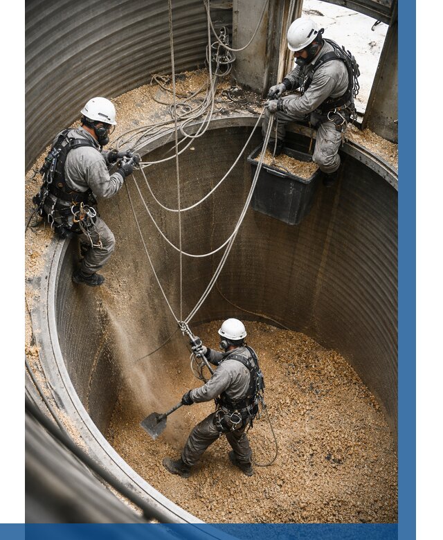 Чистка зерновых бункеров в Курганинске от 12481 р. | ВЫСОТНИК-Кгн