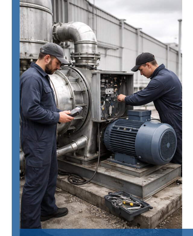 Техническое обслуживание промышленного оборудования в Курганинске