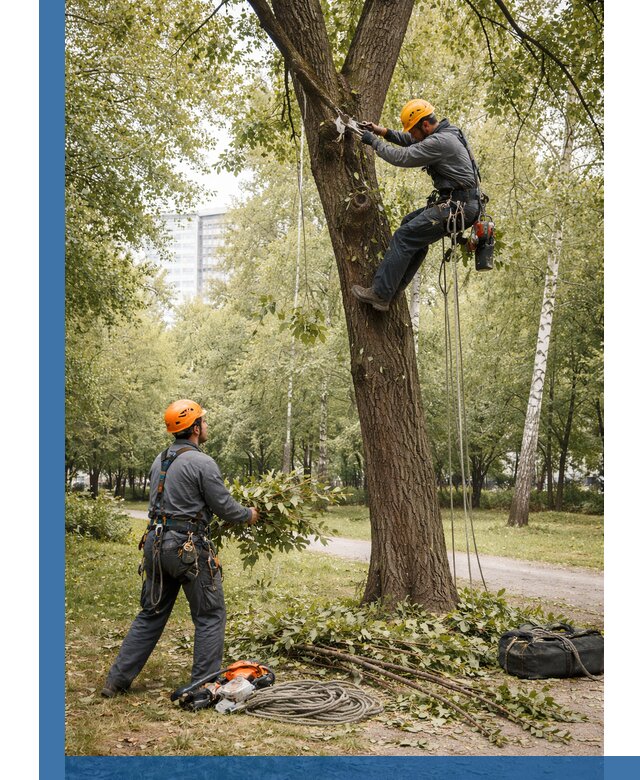 Санитарная обрезка деревьев в Курганинске, профессионально и безопасно