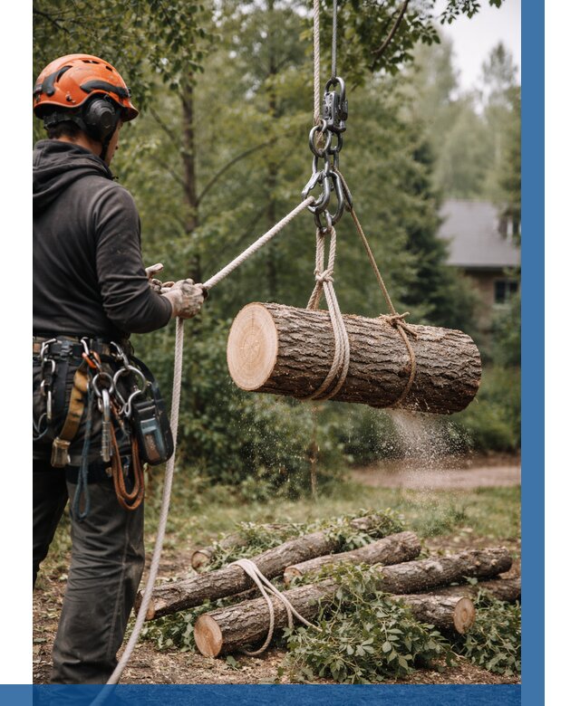 Валка деревьев частями в Курганинске от 7801 р. | ВЫСОТНИК-Кгн