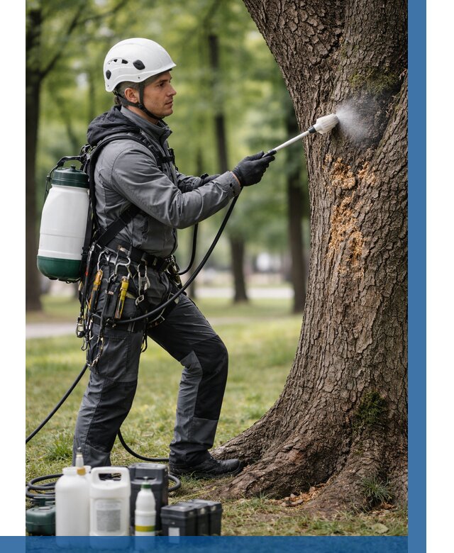 Обработка деревьев от вредителей в Курганинске от 4680 р. | ВЫСОТНИК-Кгн