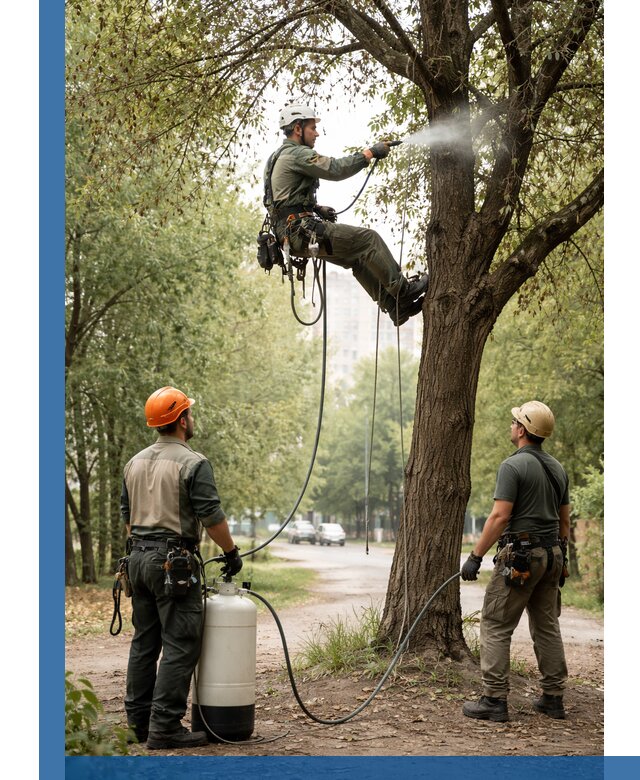 Обработка деревьев от вредителей в Курганинске профессиональная защита