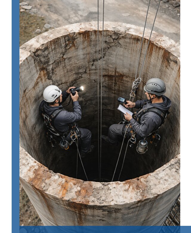 Обследование дымовой трубы: диагностика и оценка состояния в Курганинске